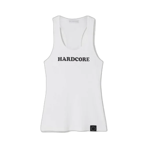 Hardcore Slogan Tank Top