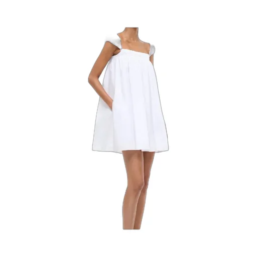Straight Collar Dress