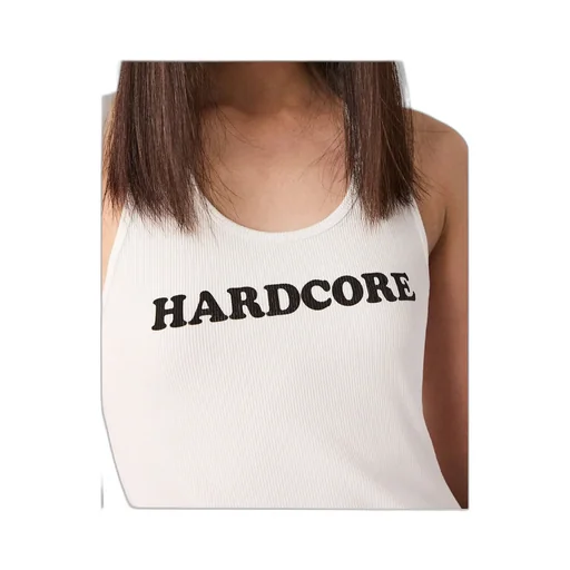 Hardcore Slogan Tank Top