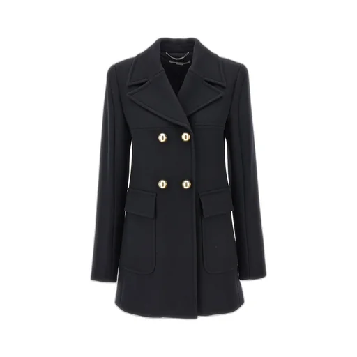 Double Breasted Long Sleeved Coat