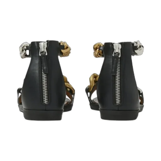 Chain Link Falabella Flat Sandals