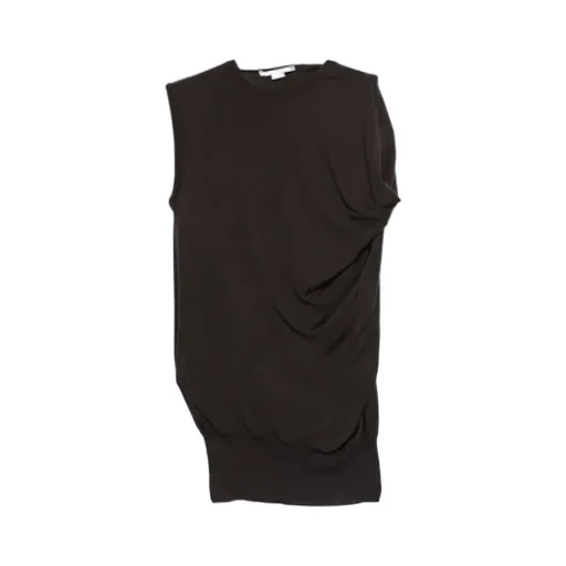 Sleeveless Draped Top
