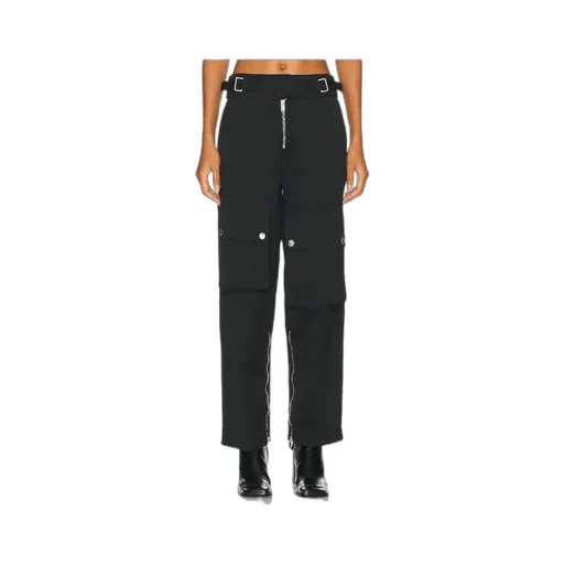 Zipper Pocket Casual Pants