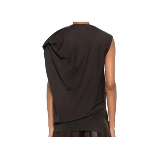 Sleeveless Draped Top