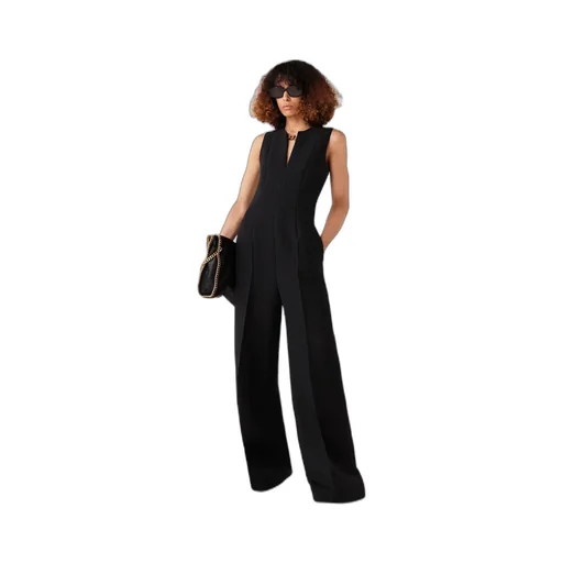 Chain Embellished Sleeveless Jumpsuit