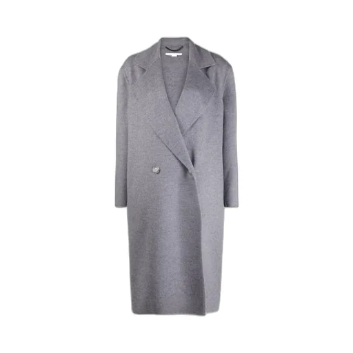 Oversized Double-Breasted Wool Coat