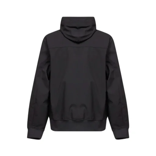 Logo Patch Hooded Jacket