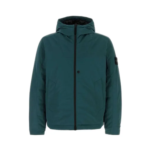 Logo Patch Zip-Up Jacket
