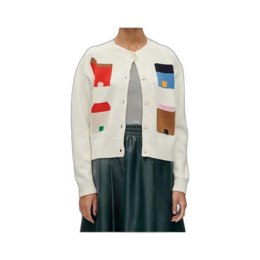 Pocket Crew Neck Cardigan