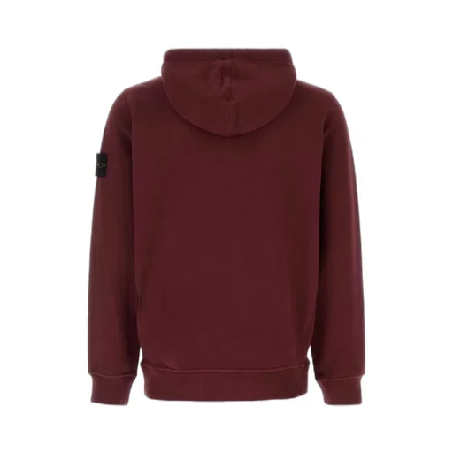 Logo Patch Drawstring Hoodie
