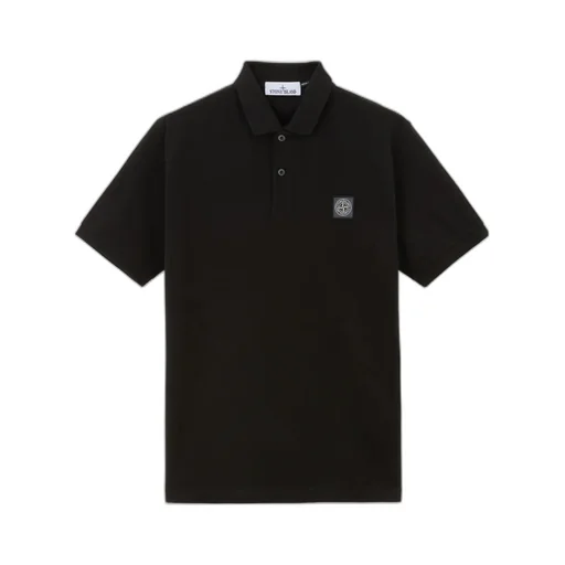 Short-Sleeve Patch Polo Shirt