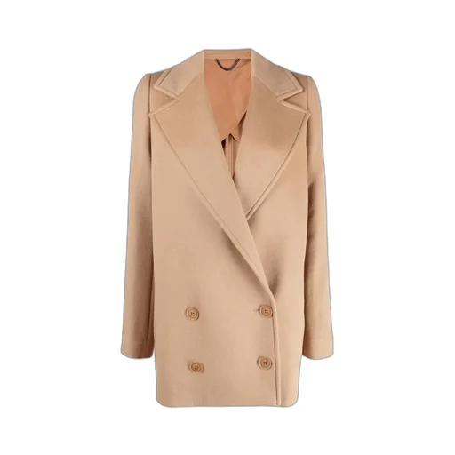 Double-Breasted Oversized Coat