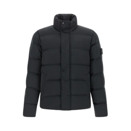 Logo Patch Padded Jacket