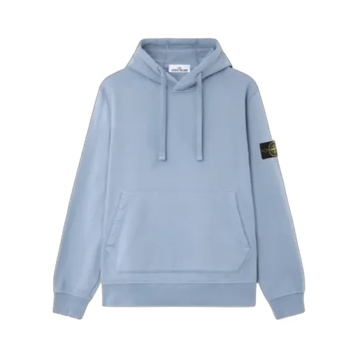 Logo Patch Drawstring Hoodie