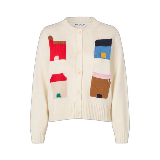 Pocket Crew Neck Cardigan