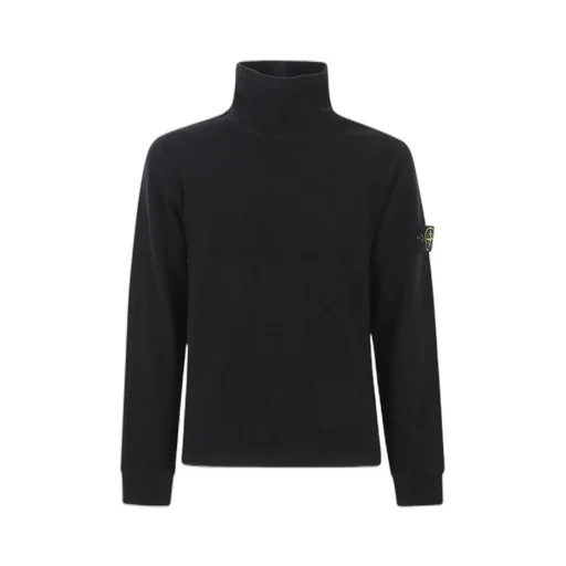 Compass Patch High Neck Jumper