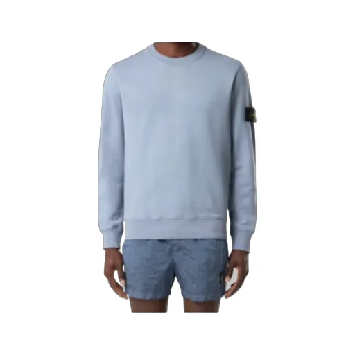 Regular-Fit Crewneck Sweatshirt With Raglan Sleeves