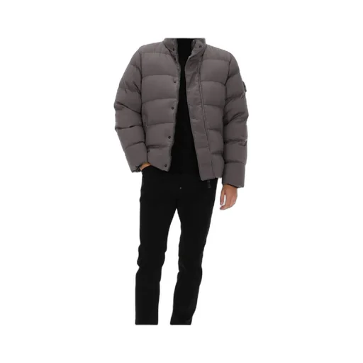 Down Jacket With Anti-Drop And Ribbed Internal Cuffs
