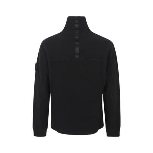 Compass Patch High Neck Jumper