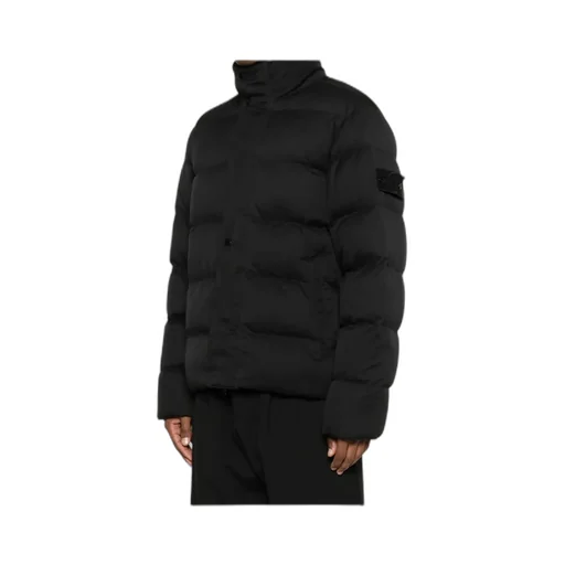 Logo Patch Padded Jacket