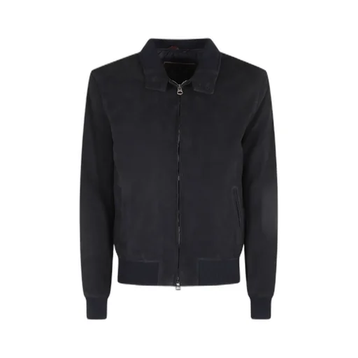 Zip Suede Jacket