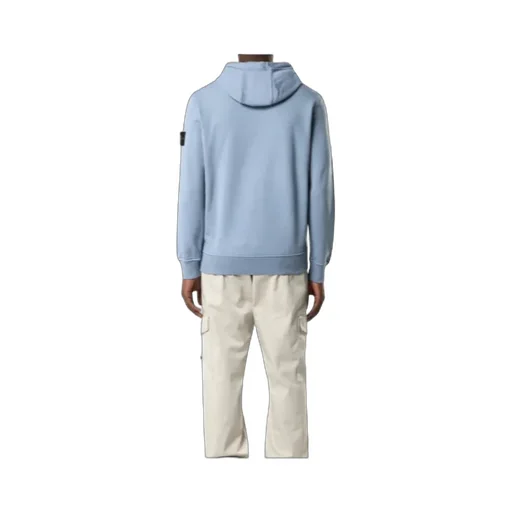 Logo Patch Drawstring Hoodie