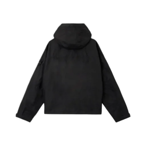 Logo Patch Hooded Jacket