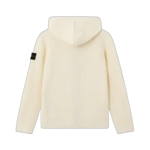 Hooded Zip-Up Cardigan