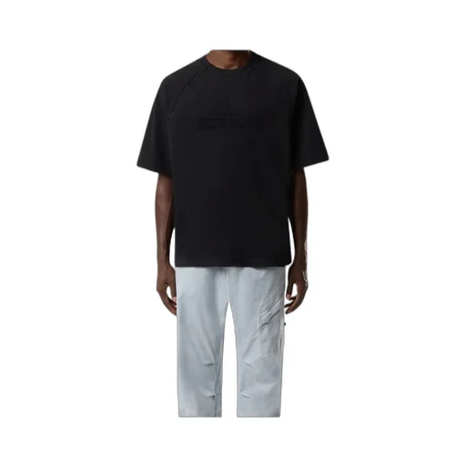 Oversized-Fit Short-Sleeve T-Shirt With Logo Embroidery