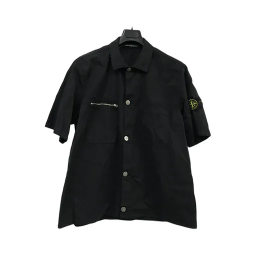 Comfort-Fit Short-Sleeve Overshirt
