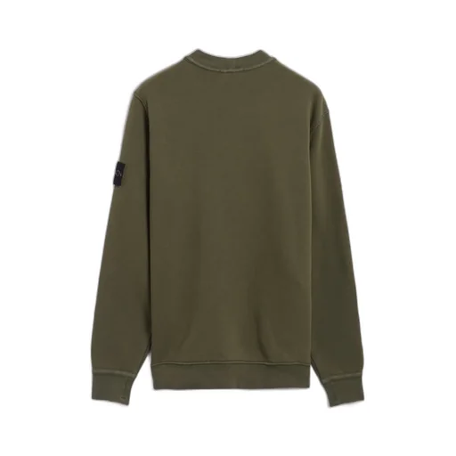 Logo-Patch Crewneck Sweatshirt