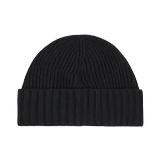 Junior Logo Patch Ribbed Beanie