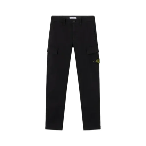 Logo Patch Cargo Pants