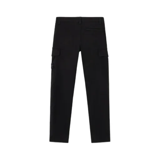 Logo Patch Cargo Pants