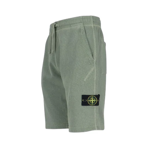 Logo-Patch Drawstring Shorts