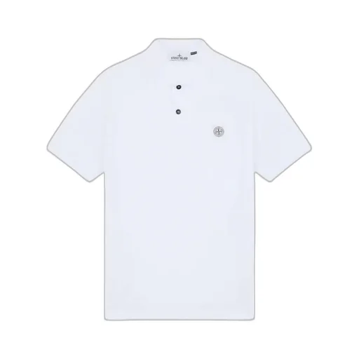 Regular-Fit Short-Sleeve Polo Shirt With Compass Patch