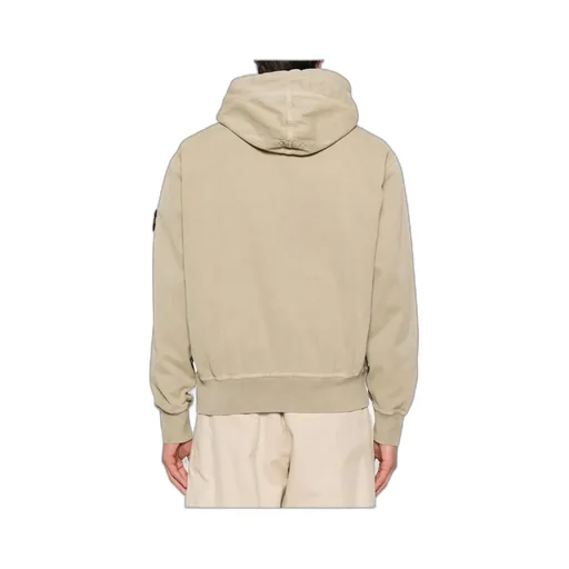 Oversized Fit Hooded Zip-Up Sweatshirt