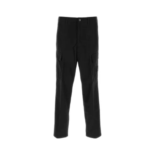 Pocket Detail Straight Leg Trousers