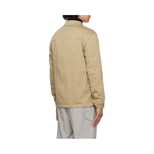 Compass Patch Zipped Overshirt