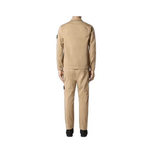 Compass Patch Zipped Overshirt