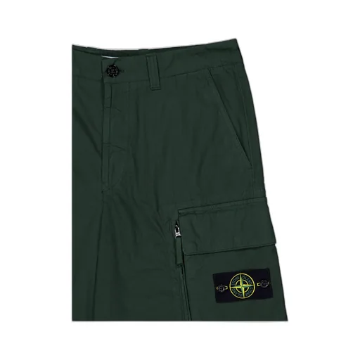 Logo Patch Cargo Shorts