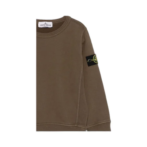 Logo-Patch Crew-Neck Sweatshirt