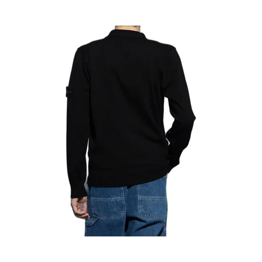Compass-Badge Cardigan