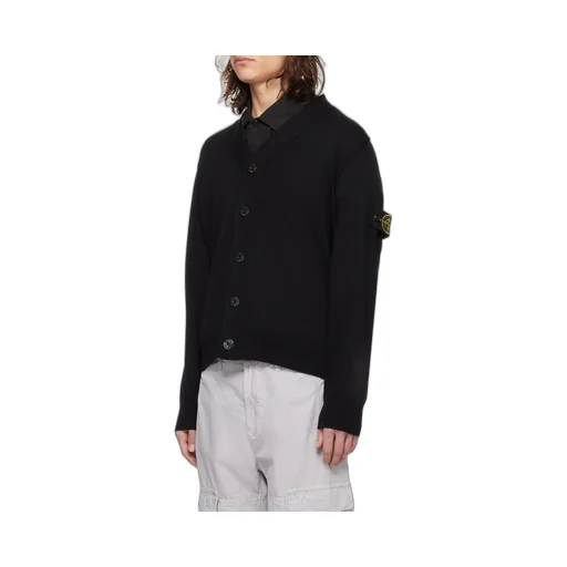 Compass-Badge Cardigan