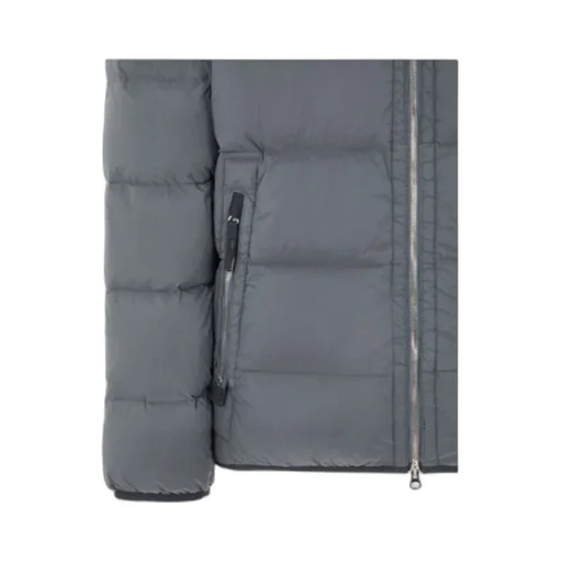 Compass-Patch Padded Down Jacket