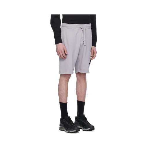 Logo Patch Drawstring Bermuda Shorts