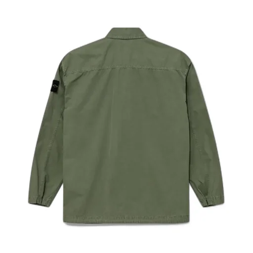 Logo-Patch Cotton Shirt