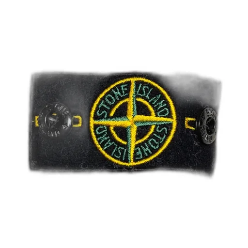 Compass-Badge Hooded Cardigan