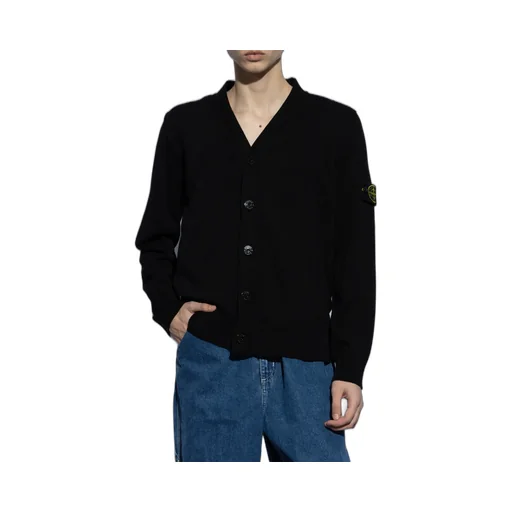 Compass-Badge Cardigan