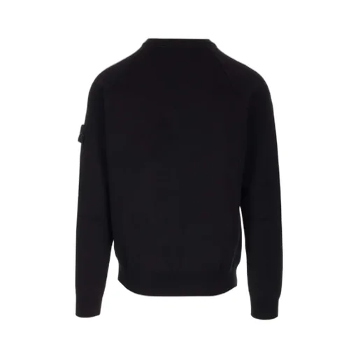 Compass-Motif Cotton-Blend Sweatshirt